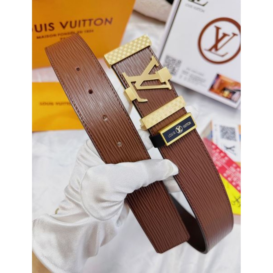 クラシックな 快適な 柔らかい LOUIS VUITTON ルイヴィトン コピー ベルト