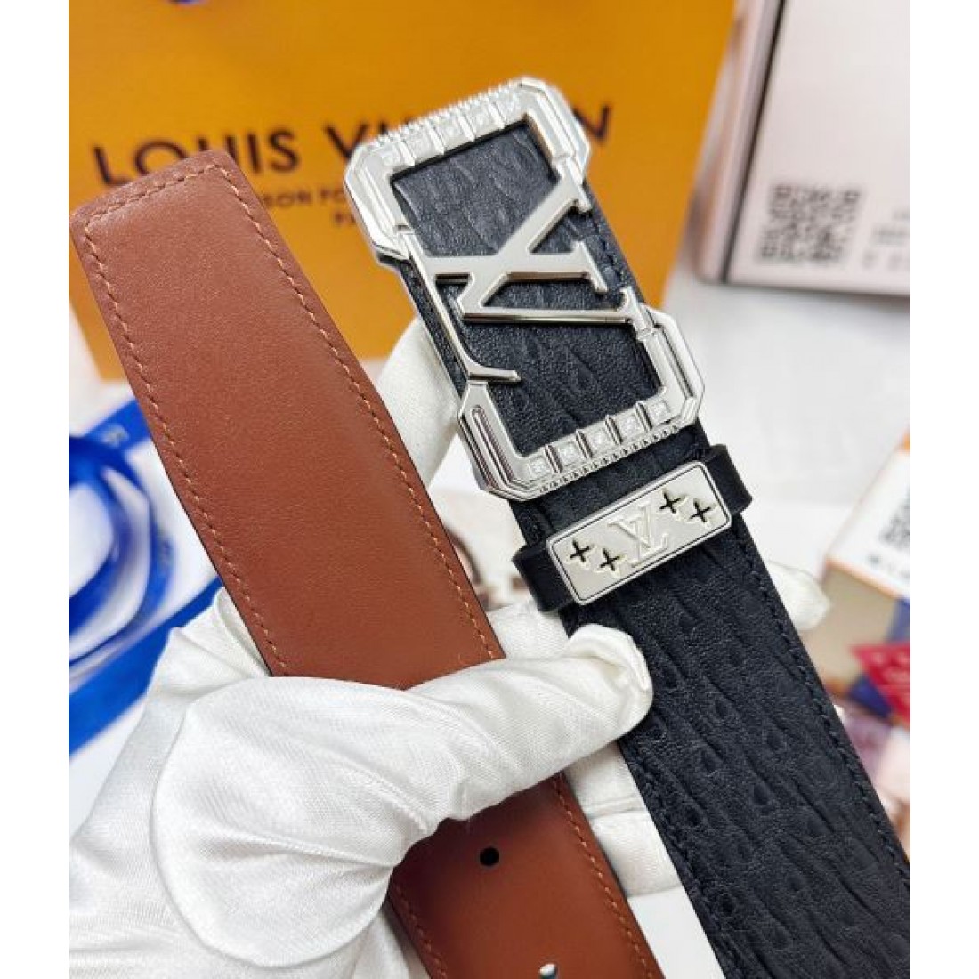 スマートな フォーマルな 上質な LOUIS VUITTON ルイヴィトン コピー ベルト