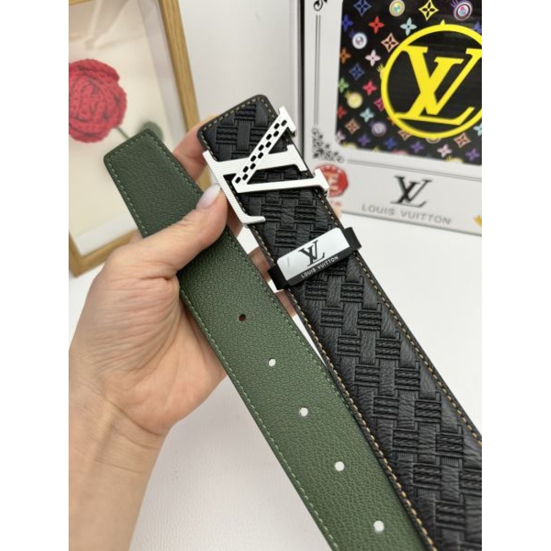上品な 高級感のある LOUIS VUITTON ルイヴィトン コピー ベルト