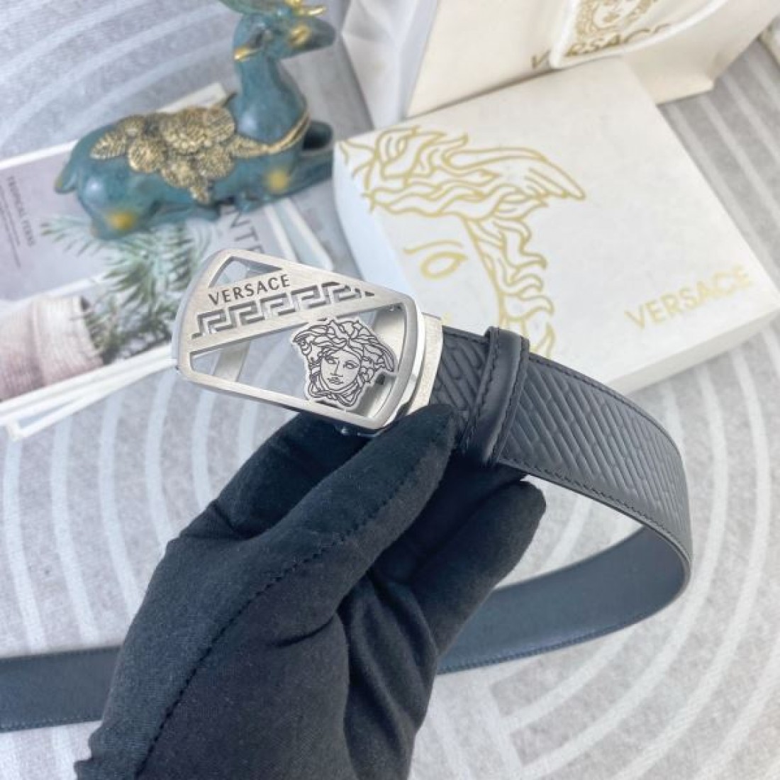 ヴェルサーチェ コピー ベルト エレガントな ラグジュアリーな VERSACE
