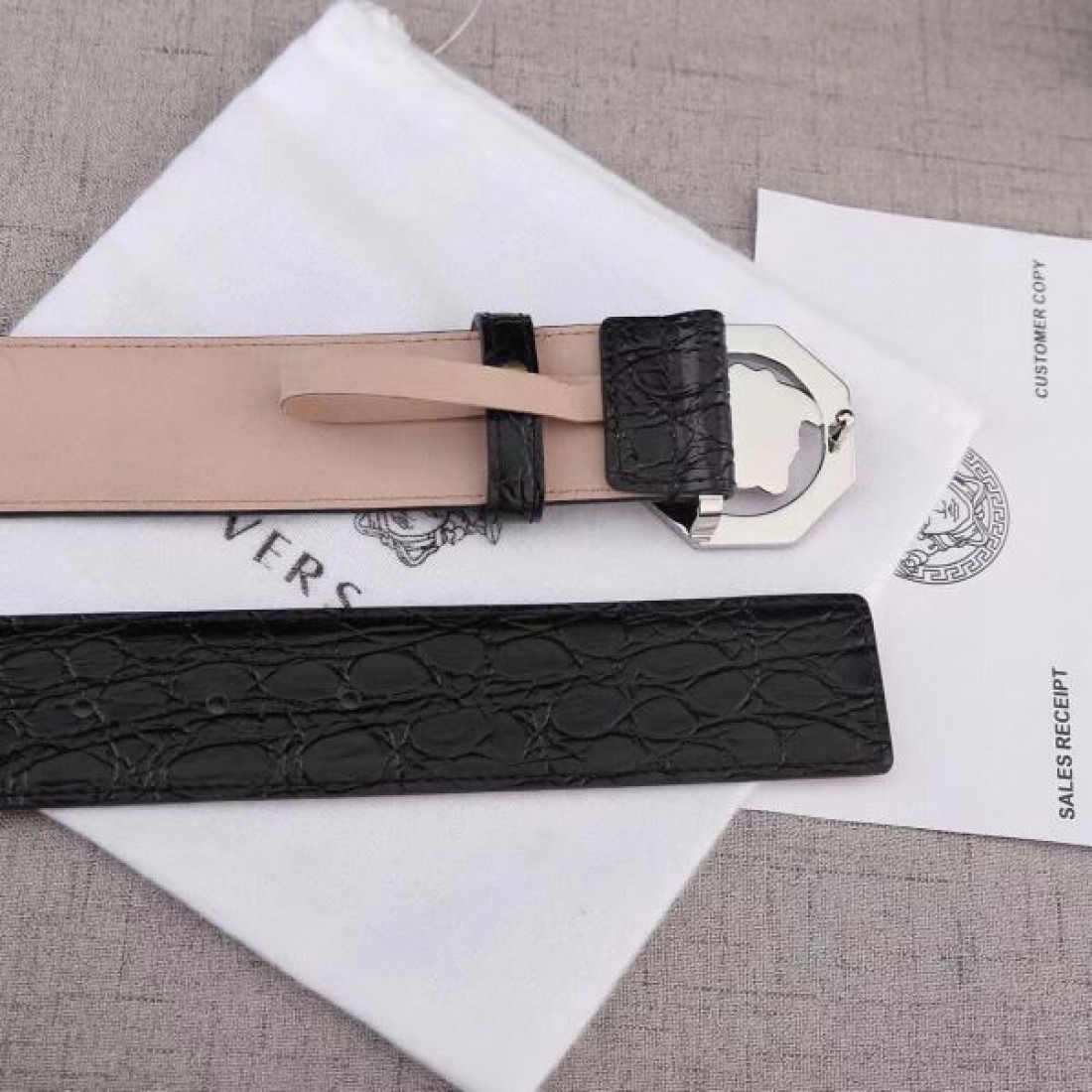 VERSACE モダンな スタイリッシュな ヴェルサーチェ コピー ベルト