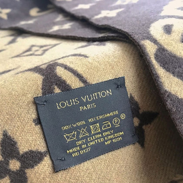 ルイヴィトンスーパーコピー LV アパレル MP1891 シュプリーム コラボ モノグラムマフラースカーフ