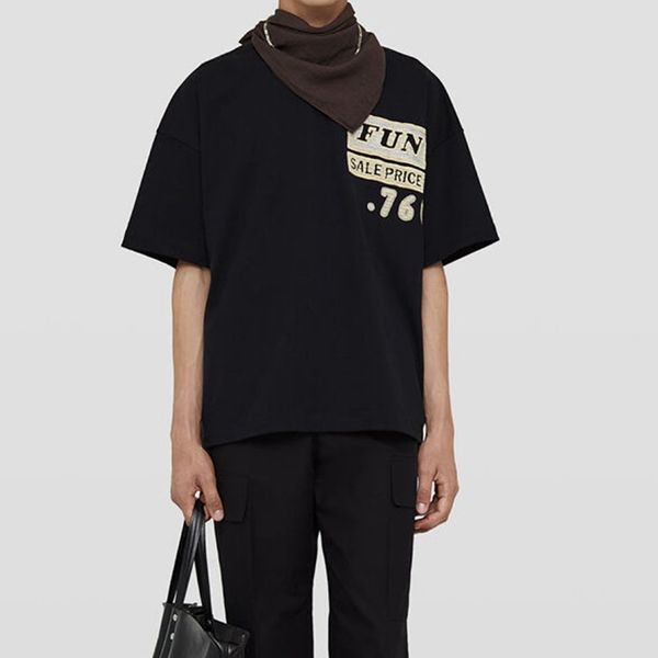 【2023SS】ジルサンダー コピー★ グラフィックパッチ コットンTシャツ JSMU707025-MU248508
