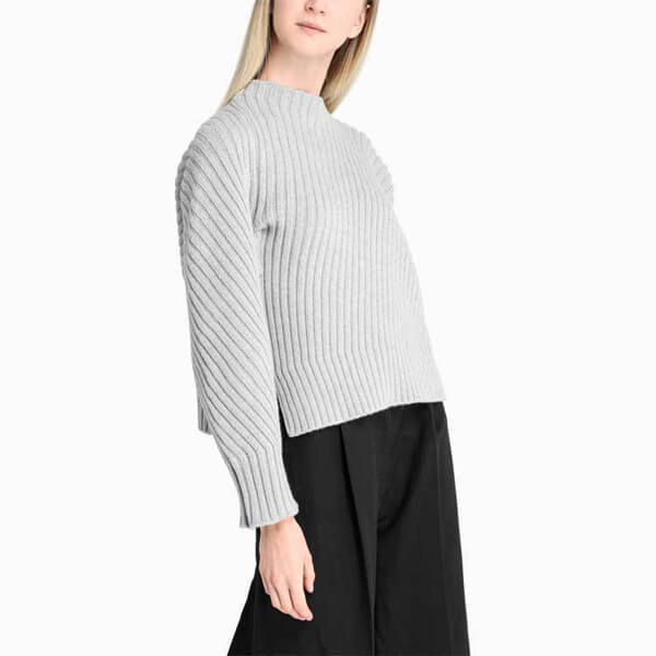 ジルサンダー ニット コピー JIL SANDER☆リブドニットジャンパー