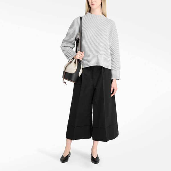 ジルサンダー ニット コピー JIL SANDER☆リブドニットジャンパー