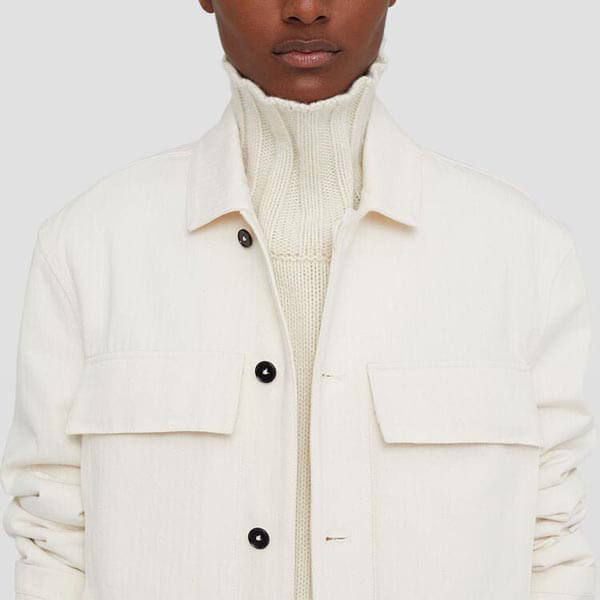 ジルサンダー ロゴ 偽物 21SS JIL SANDER+ アウターシャツ JPPS600205-WS241900-280 欲しい超限定
