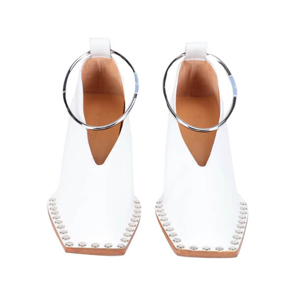 ジルサンダー 革靴 偽物 【JIL SANDER】アンクレット☆スタッズ レザーパンプス☆3色展開 アクセサリー