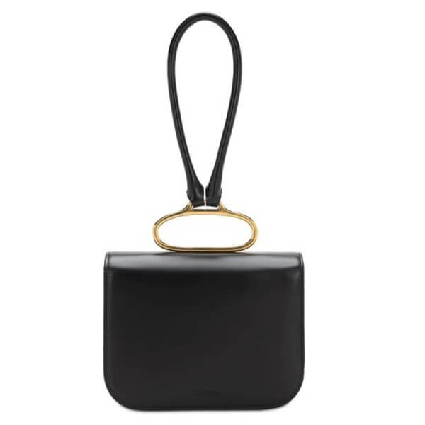 【Jil Sander】ジルサンダー 財布 偽物 Handlebar Leather Clutch Bag ブラック