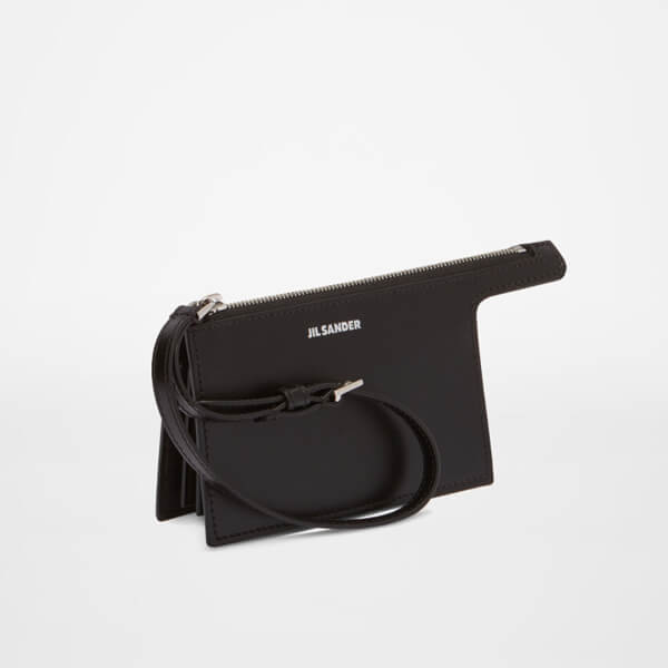 21AW ジルサンダー 財布 偽物【JIL SANDER】 Tootie カードホルダー ロゴ 2カラー