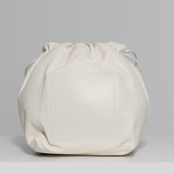 ジルサンダー バッグ 偽物★Jil Sander レザー スモールバケッドショルダーバッグ