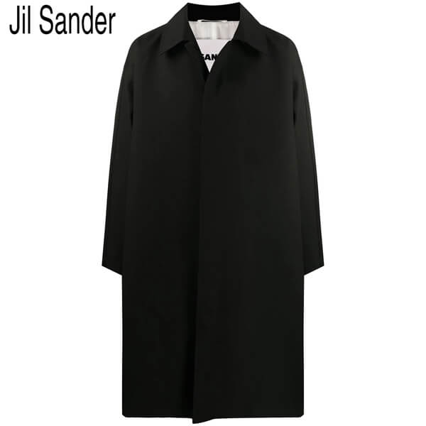 ジルサンダー コート コピー◆JIL SANDER◆ブラック コート