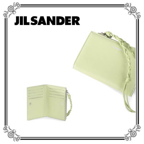 ≪JIL SANDER≫ジルサンダー 財布 偽物 スナップ留め スモールウォレット ★