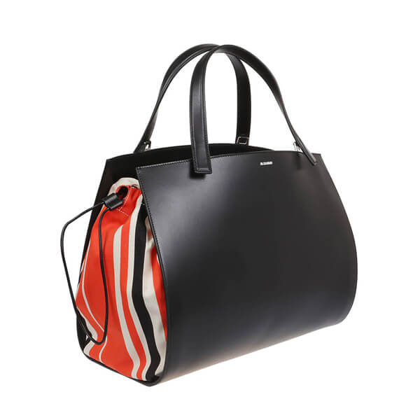 【ジルサンダー バッグ コピー】JIL SANDER☆ドローストリングハンドバッグ