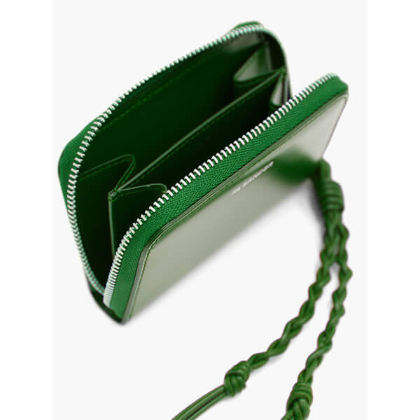 JIL SANDER☆ジルサンダー 財布 偽物 ジップ財布 / green