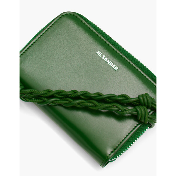 JIL SANDER☆ジルサンダー 財布 偽物 ジップ財布 / green