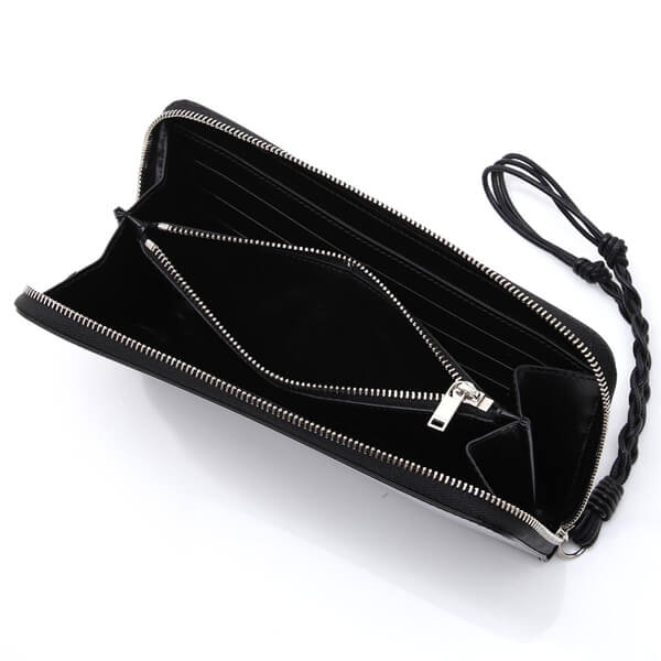 ジルサンダー 財布 偽物 JIL SANDER ラウンドファスナー 長財布 jspr840008-001