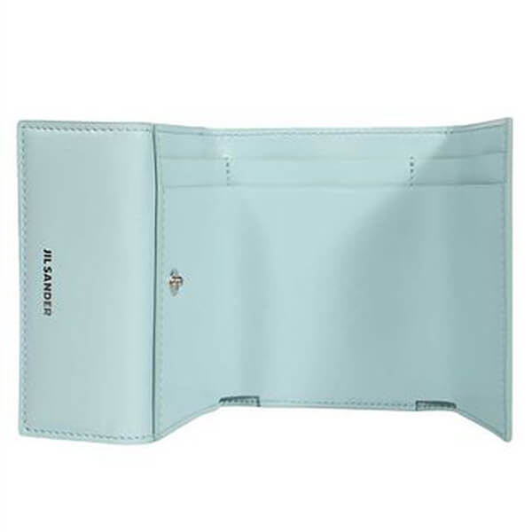 【ジルサンダー 財布 偽物】Jil Sander レザー ミニウォレット 2色展開