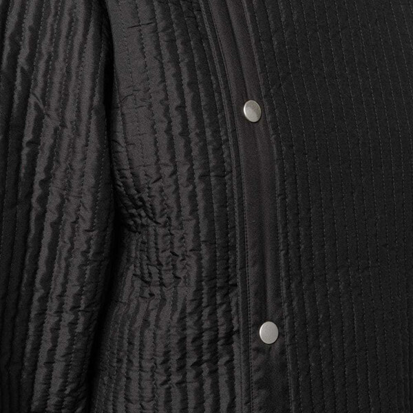 ジルサンダー コート 偽物 JS043 LOOK14 QUILTED SILK COAT WITH DETACHABLE SLEEVE