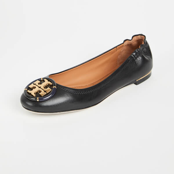 トリーバーチ 偽物 革靴 Tory Burch♥マルチロゴフラット付きミニーバレエシューズ トリーバーチ 偽物 革靴 Tory Burch♥マルチロゴフラット付きミニーバレエシューズ