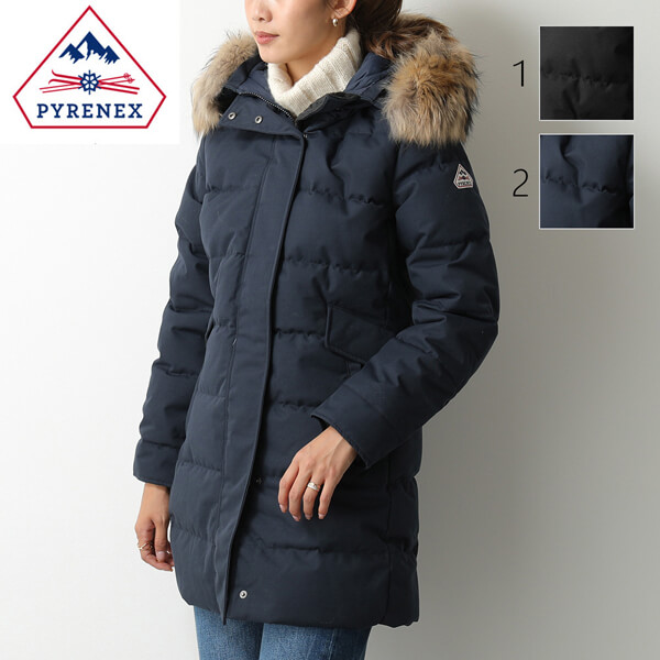 ピレネックス ダウン 偽物 PYRENEX ダウンジャケット GRENOBLE FUR ブルゾン