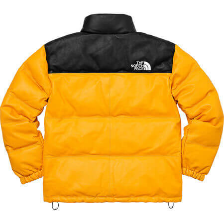 supreme north face ヌプシ 偽物 シュプリーム ノースフェイス ダウン ヌプシ レザーダウンジャケット ノースフェイスダウン コピー