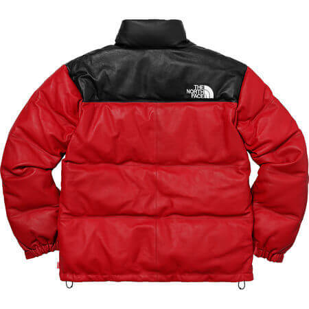 supreme north face ヌプシ 偽物 シュプリーム ノースフェイス ダウン ヌプシ レザーダウンジャケット ノースフェイスダウン コピー