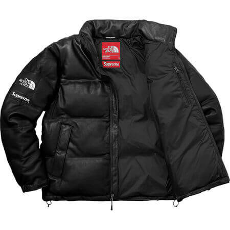 supreme north face ヌプシ 偽物 シュプリーム ノースフェイス ダウン ヌプシ レザーダウンジャケット ノースフェイスダウン コピー