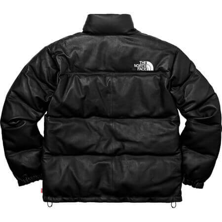 supreme north face ヌプシ 偽物 シュプリーム ノースフェイス ダウン ヌプシ レザーダウンジャケット ノースフェイスダウン コピー