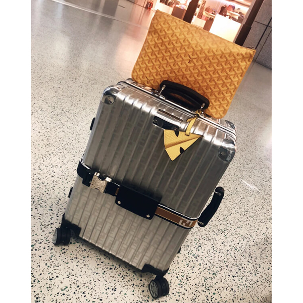 フェンディ×RIMOWA フェンディスーパーコピー スーツケース yellow 33L フェンディ リモワ