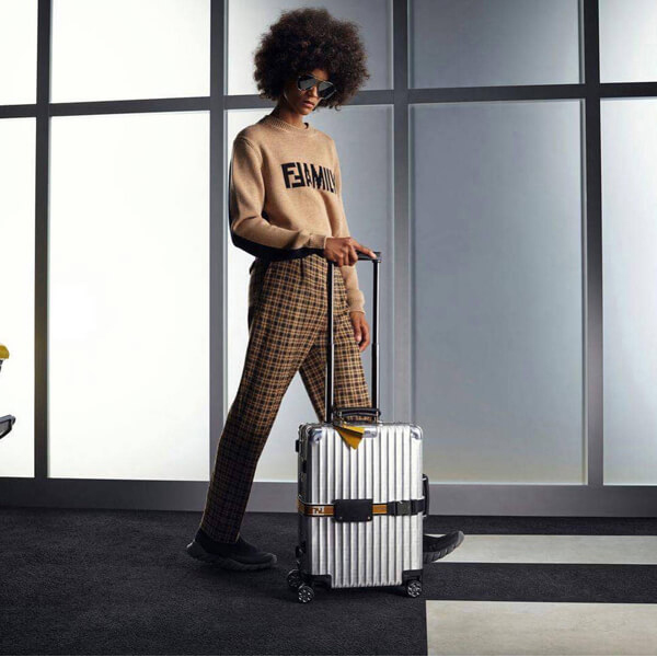 限定 フェンディ×RIMOWA スーパーコピー スーツケース yellow 33L フェンディ リモワ