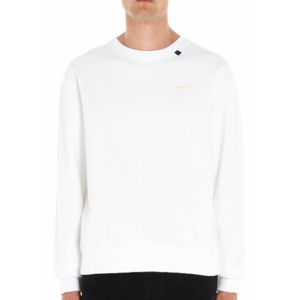 ホワイト オフ ホワイト トレーナー 偽物【Off-White】ARROWS SWEATSHIRT OMBA025F19E30010 0160