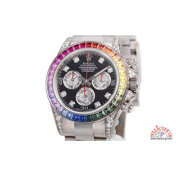 コスモグラフ デイトナ 偽物​ ロレックス デイトナ レインボー スーパーコピー 116599RBOW