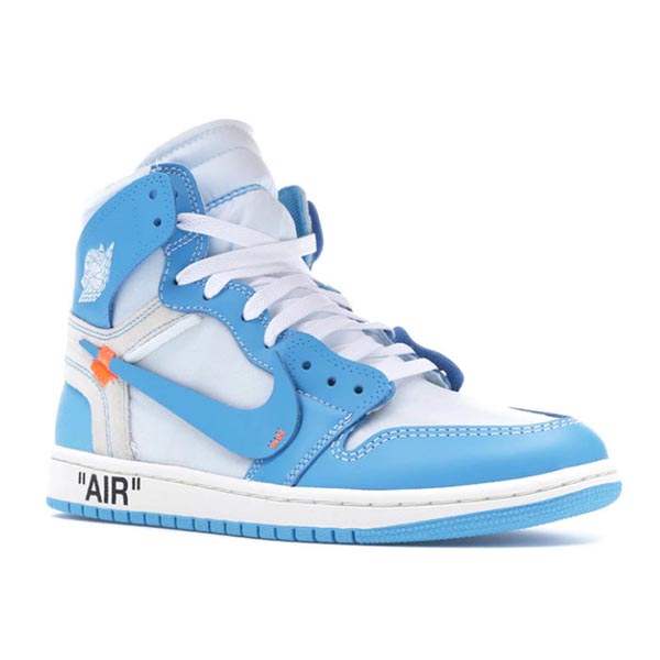 2020新作大人気 ナイキ ジョーダン オフホワイト ナイキ スーパーコピー コラボスニーカーJordan 1 Retro High Off-White University Blue