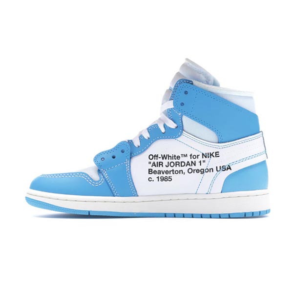 2020新作大人気 ナイキ ジョーダン オフホワイト ナイキ スーパーコピー コラボスニーカーJordan 1 Retro High Off-White University Blue