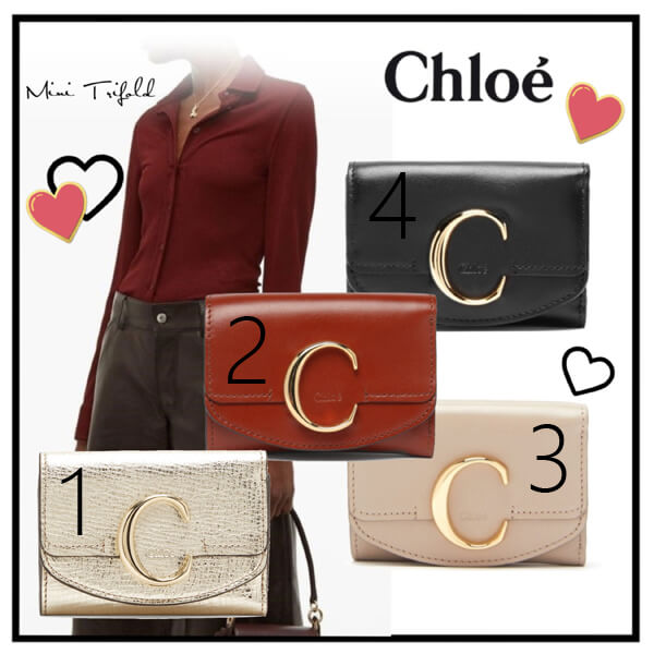 クロエ 偽物 財布 ★即日配送★Chloe C ミニトリフォールド ミニ財布 クロエ 偽物 財布 ★即日配送★Chloe C ミニトリフォールド ミニ財布