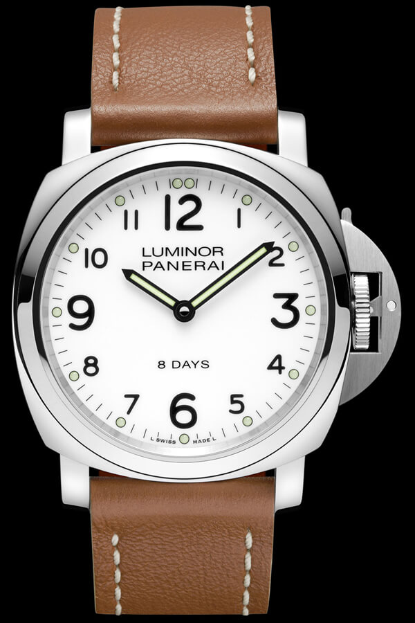 LUMINOR BASE 8 DAYS ACCIAIO( Ø 44 MM ) / PAM00561