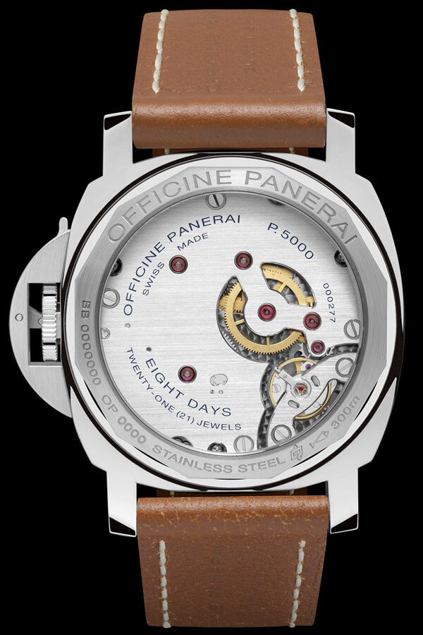 LUMINOR BASE 8 DAYS ACCIAIO( Ø 44 MM ) / PAM00561