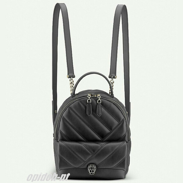 ブルガリ リュック 偽物◆ブルガリ◆Serpenti Cabochon セルペンティ カボション バックパック 2way