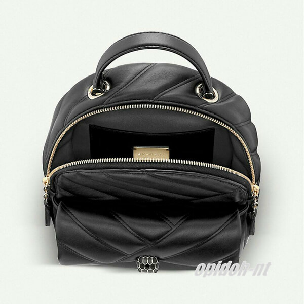 ブルガリ リュック 偽物◆ブルガリ◆Serpenti Cabochon セルペンティ カボション バックパック 2way