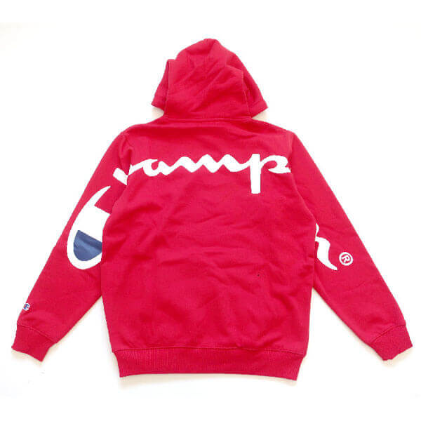 supreme champion 偽物 シュプリーム ボックス ロゴ パーカー Hooded Sweatshirtチャンピオン赤