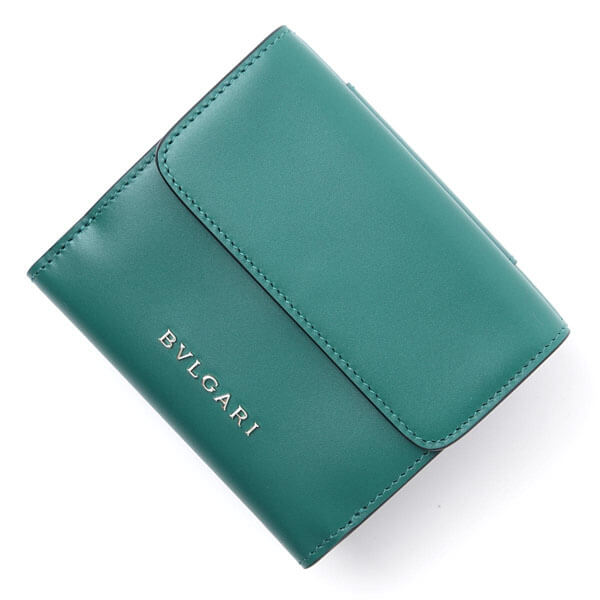 ブルガリ 財布 コピー 2つ折り財布 281382-emerald