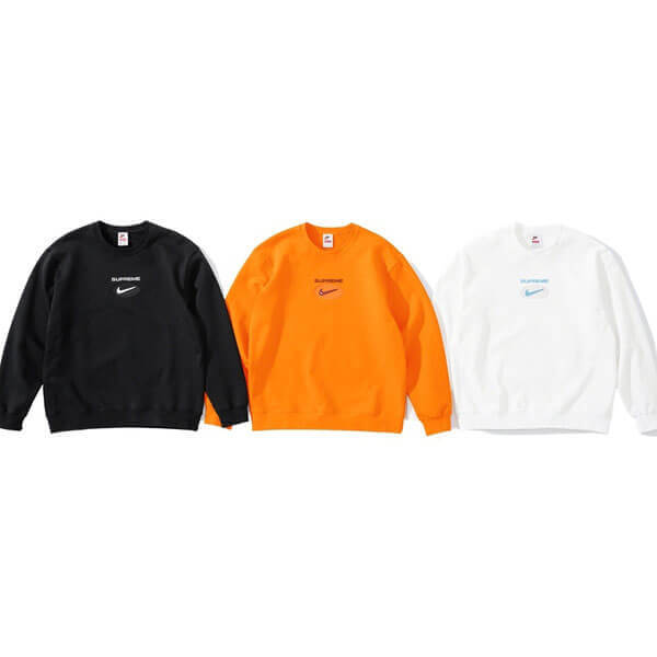nike supremeパーカー偽物 シュプリーム ナイキ ジュエルクルーネック