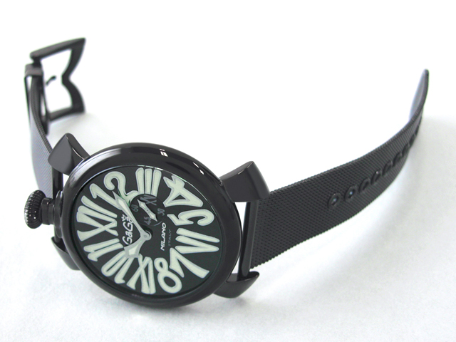 ガガミラノ  スリム　46mm　クォーツ 5082.2 SS(PVD)ブレス