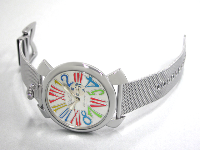 ガガミラノ  スリム　46mm　クォーツ 5080.1 SSブレス