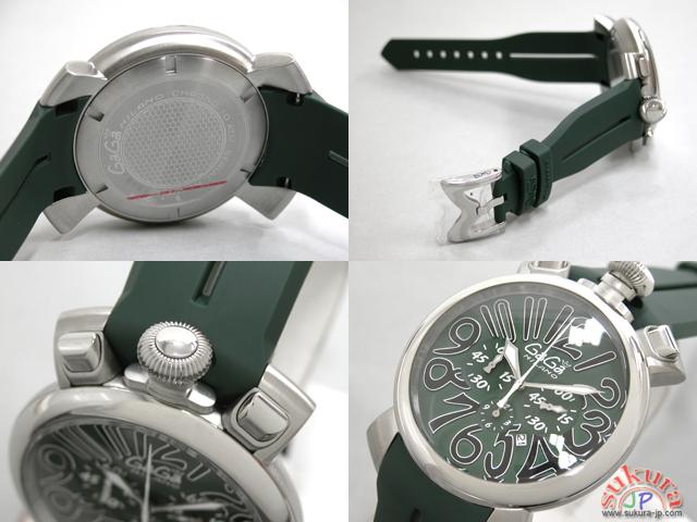 ガガミラノ GAGAMILANO マニュアーレ　クロノ　48mm　クォーツ 5050.6