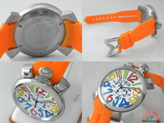 ガガミラノ GAGAMILANO マニュアーレ　クロノ　48mm　クォーツ 5050.1