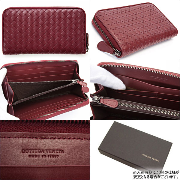 ボッテガヴェネタボッテガヴェネタ 長財布 レザー メンズ レッド 114076 V4651 6130 VERMILLON