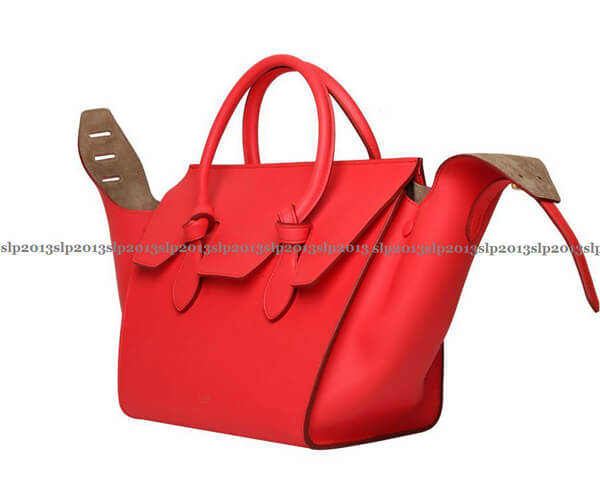 最新作15SS セリーヌ セレブ愛用!可愛Mini Tie Bag Alizarine☆ 175883SKA.27AZ