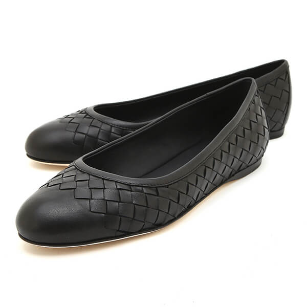 2020最新/限定 ボッテガヴェネタコピー ボッテガヴェネタ INTRECCIATO NAPPA FLAT SHOES