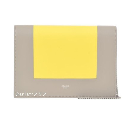 17年春夏新作 セリーヌコピー チェーンウォレット クラッチバッグ 107773AO4.08QY